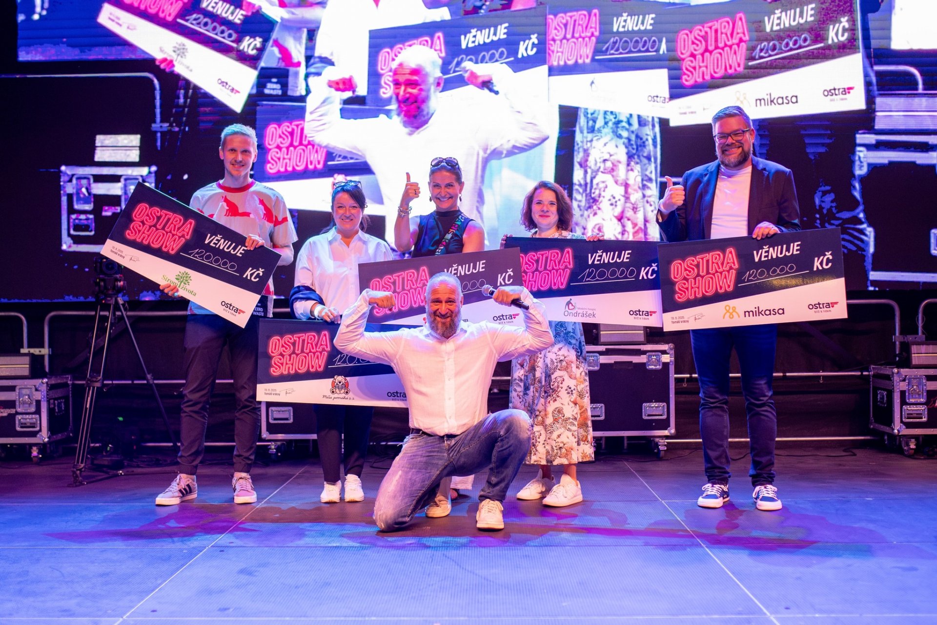 OSTRA SHOW 2025: Večer plný emocí, přátelství a pomoci