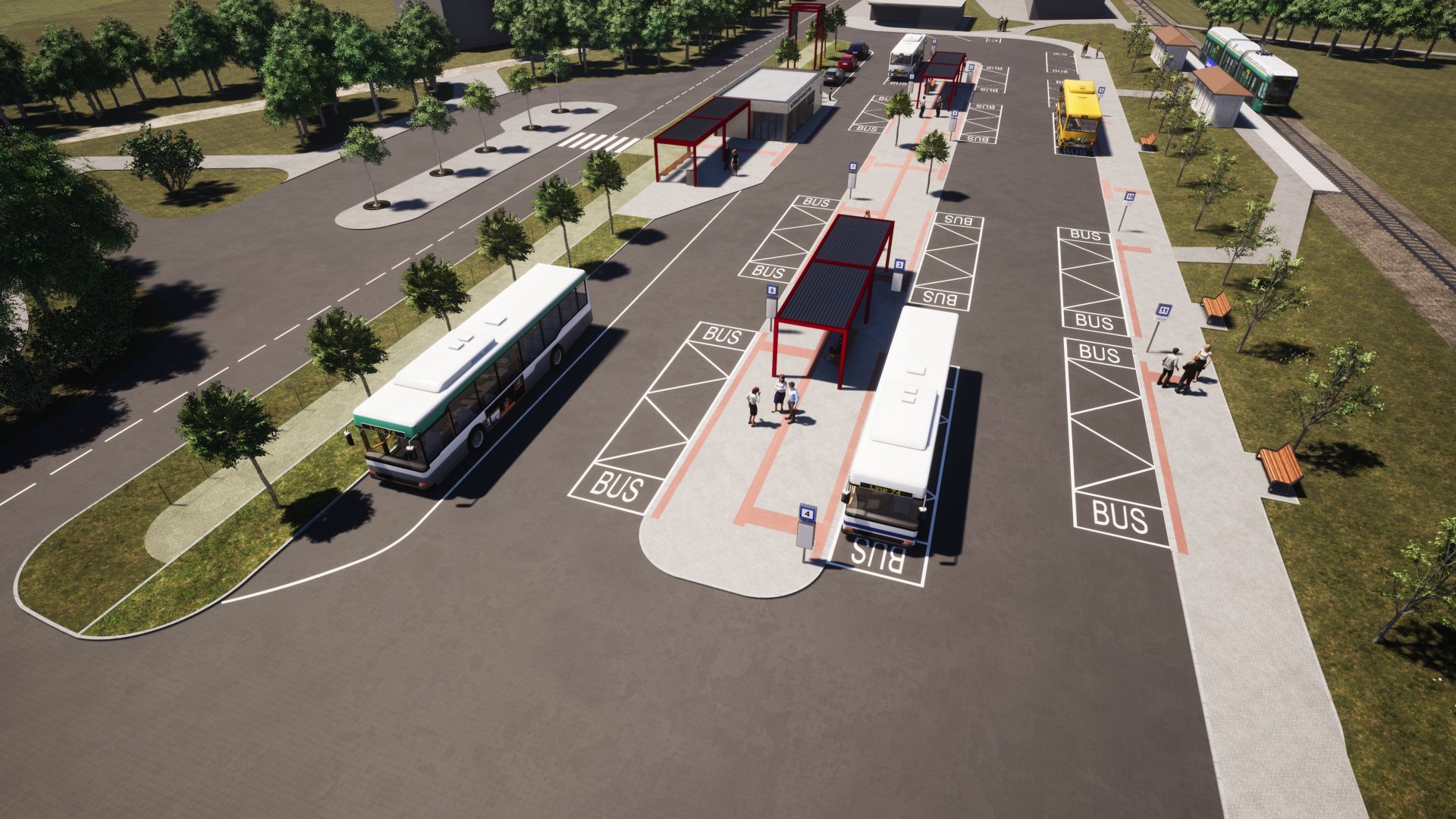 Rekonstrukce autobusového nádraží v Litovli začíná
