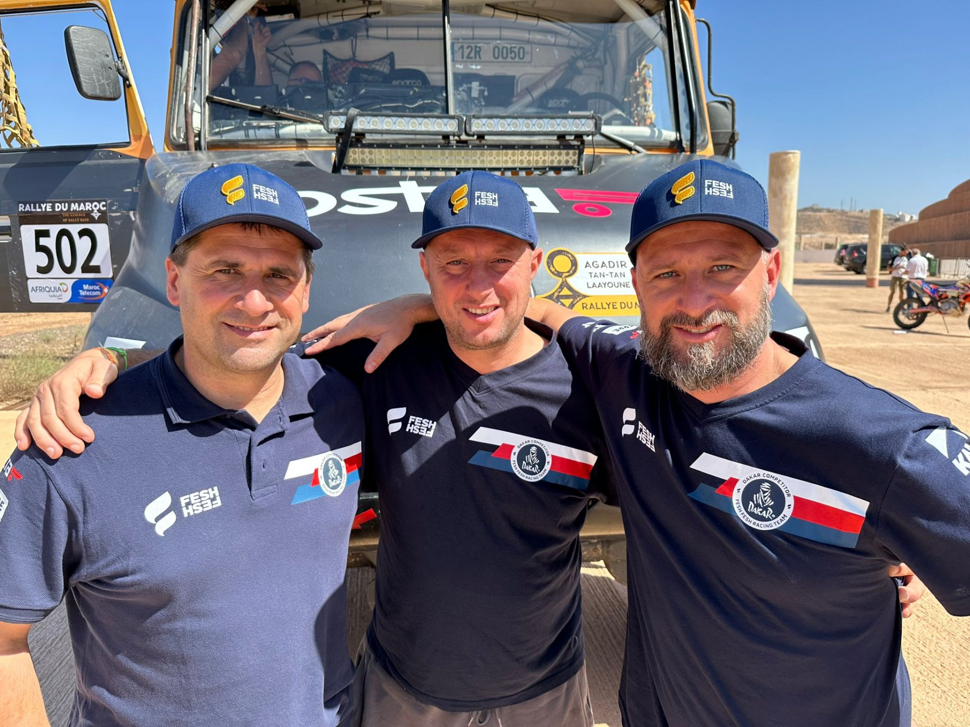 Ostravský tým FESH FESH prověří připravenost na DAKAR na rallye v Maroku. 