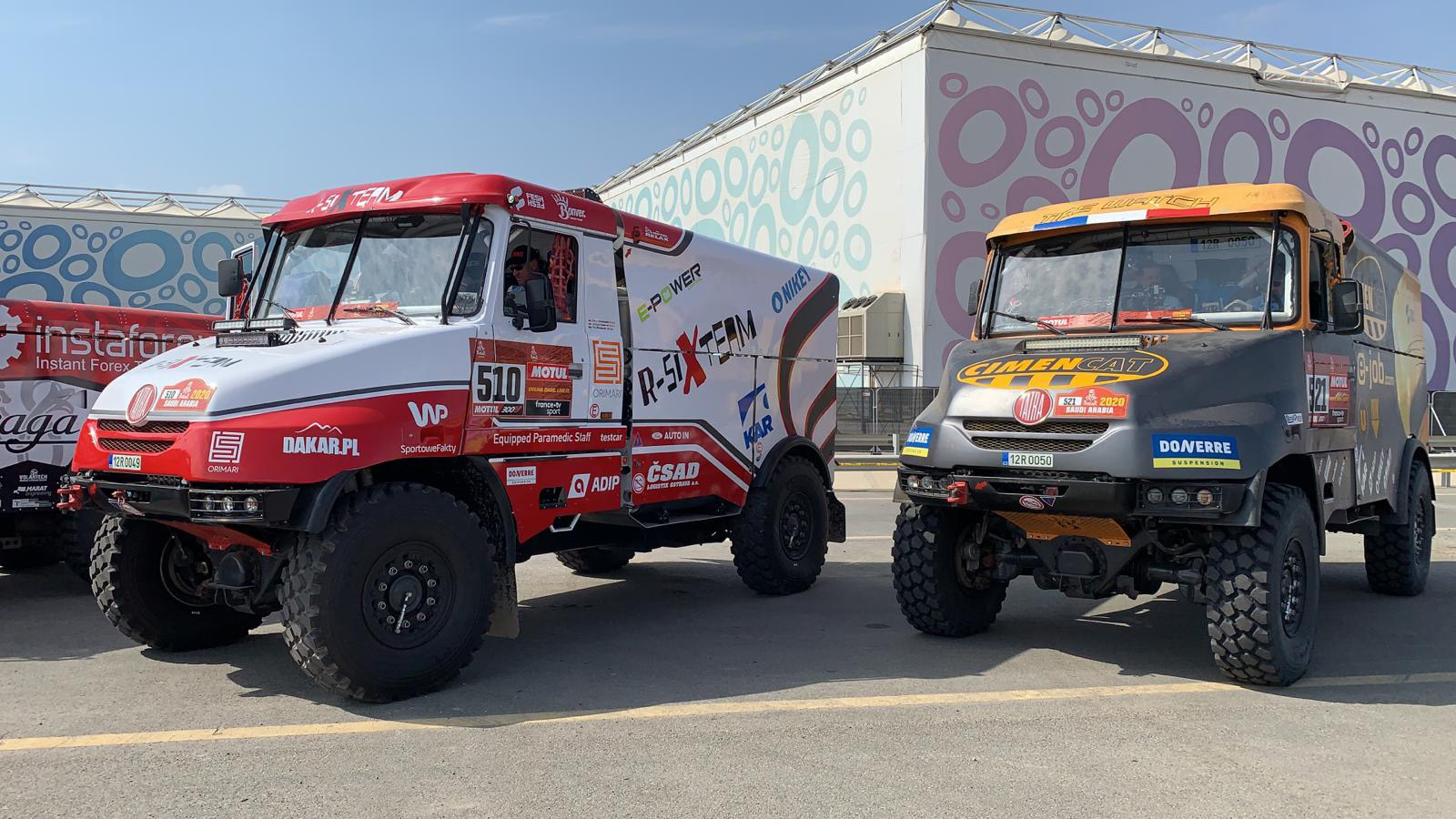 Rallye Dakar 2020 odstartovala, Fesh Fesh Group zastoupen kamiony s číslem 510 a 521